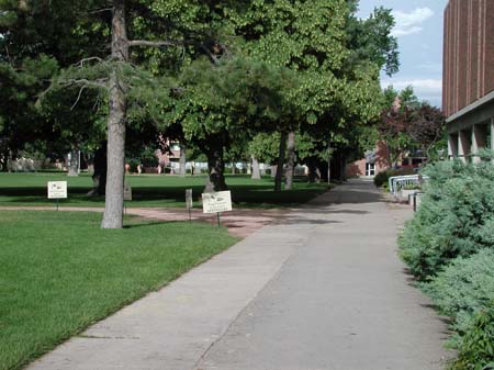 The Colorado College Campus in front of Armstrong Hall where TBCON sessions are held.