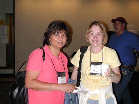 Friends including Marsha Kulcsar (in yellow)