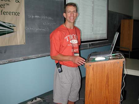 Jeff Rhodes during a VBTrain.Net session