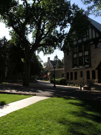 Student residence halls. Photo courtesy of Chet Kenisell