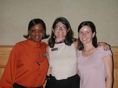 The Colorado College catering crew who really outdid themselves at the two evening receptions.