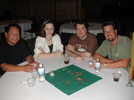 Jose Rodriguez, Iris Stratton, Troy Stratton, and Rob Caldwell